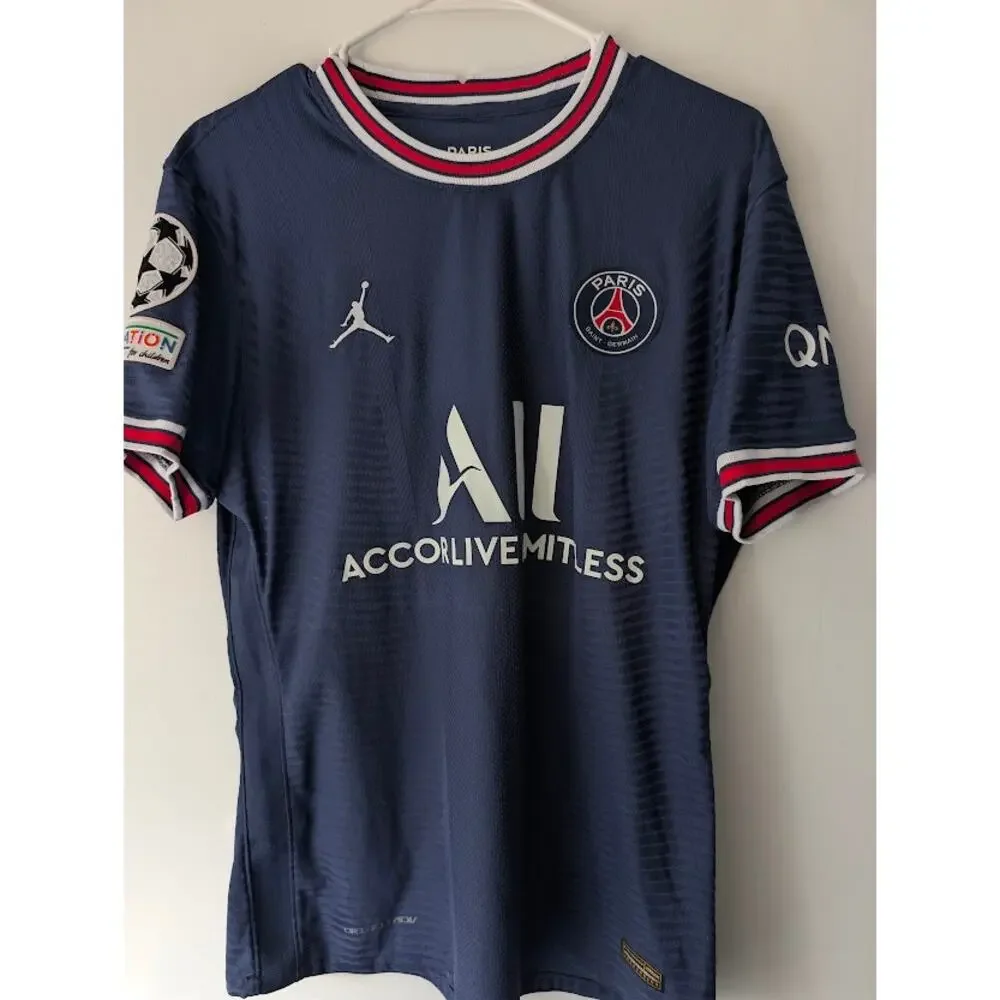 PSG 2021-22 Home Lionel Messi #30 Jersey Men Large Jordan Nike ADV Authentic UCL